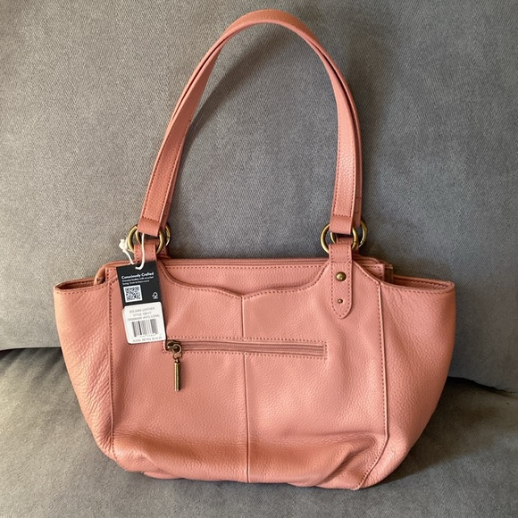 The Sak Bolinas Leather Satchel Bag in Vintage Coral #109177 - Picture 16 of 16
